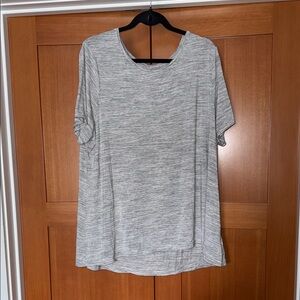 Old Navy Heather Gray Women's Short Sleeve Top